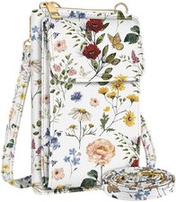 Cell Phone Purse Crossbody Bags for Women - Cute Design Leather Cellphone Bag...