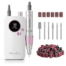 Entry-Level Clip-On Rechargeable Nail Drill, SC320F 30000RPM E-File with Pastel