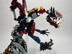 LEGO Bionicle Lot Vezon Kardas 10204 Brutak Axonn 8764 8734 8733 Incomplete Read