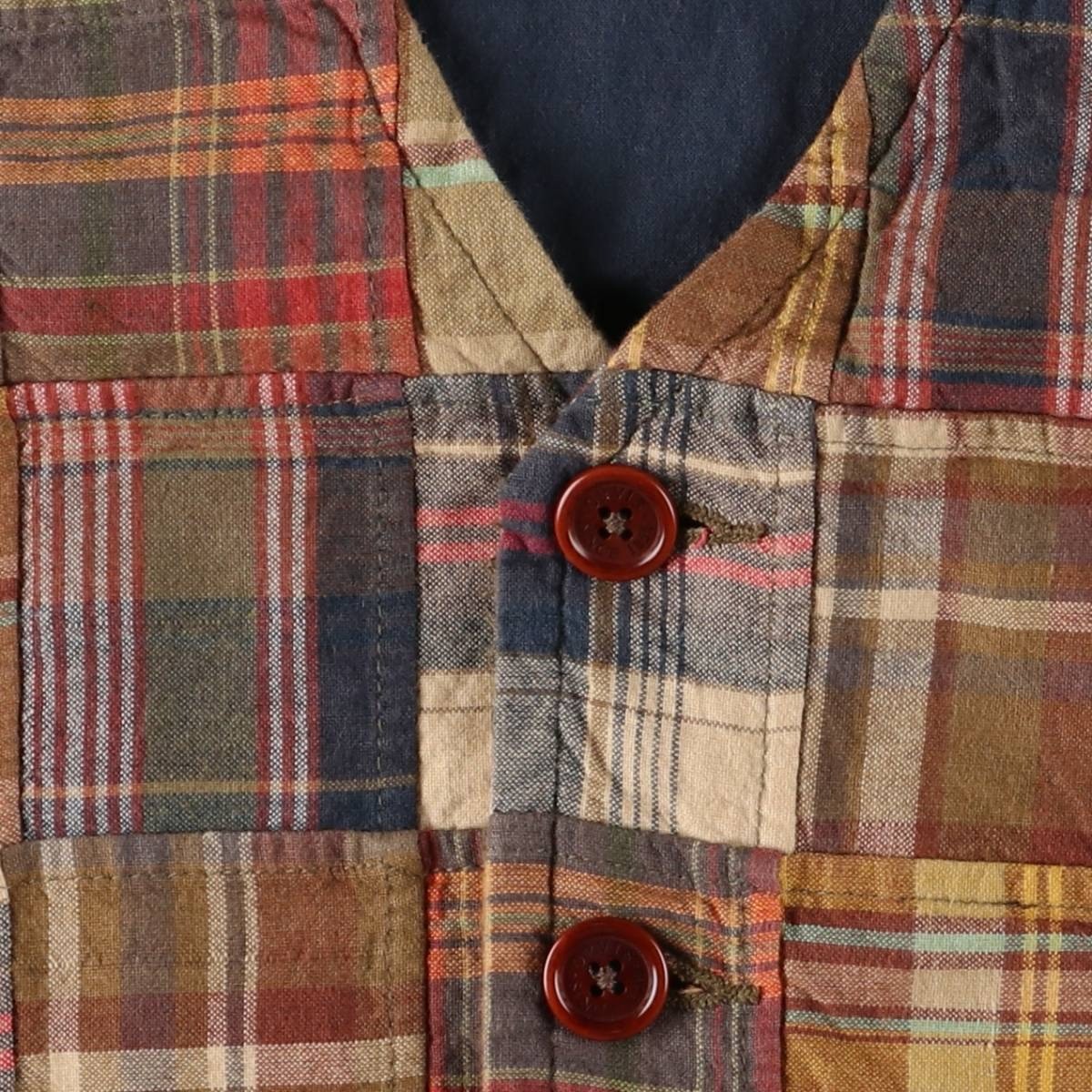 Vintage 2000'S Orvis Check Pattern Patchwork Cott… - image 5