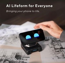 LOOI Robot-Space Black   AI Desktop Robot Companion,ChatGPT Voice Interaction...