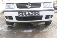 VW Polo 6N2 Stoßstange vorne Frontstoßstange Stoßfänger weiß LB9A +Grill