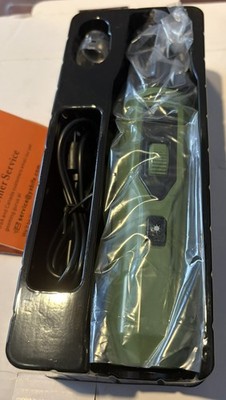 YABIFE 7-Speed Dog Cat Nail Grinder USB-C Rechargeable w/ Light + Green