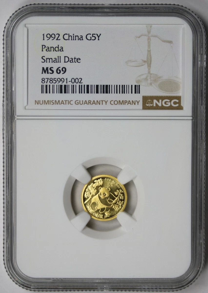 Gold Grade MS 69 Chinese Coins for sale | eBay