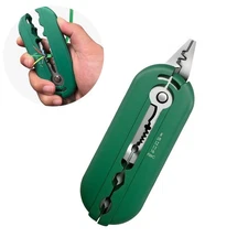 For Electrical Wire Stripper Cutter and Crimper Tool with Ergonomic Handle