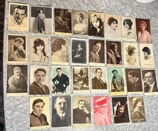 30 DIFFERENT 1910's SILENT FILM STARS STUDIO POSTCARDS PUTTI STEWART FAIRBANKS +