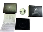 2022-W Proof $1 American Silver Eagle Box, OGP & COA