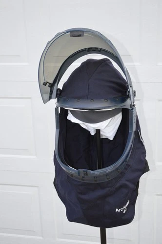 ARC FLASH HOOD NATIONAL SAFETY APPAREL H65UQUQ40LF with SHIELD image 17