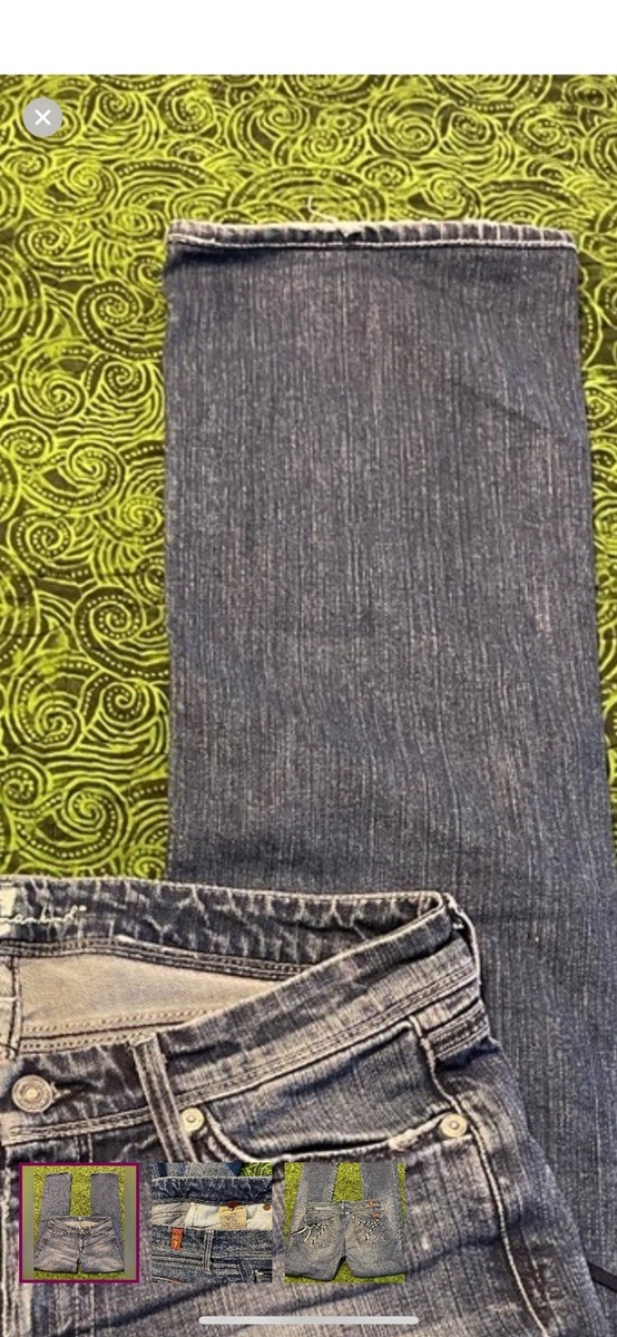 Seven For All Mankind Y2K Distressed Jeans View 4