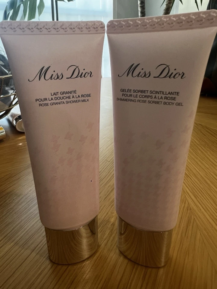 Miss Dior Shower Milk And Rose Sorbet Gel Combo, NEW Sealed - Image 3 of 3