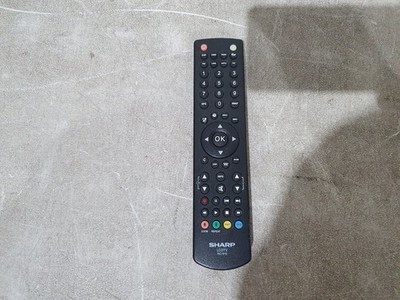 SHARP Fernbedienung für LCDTV RC1910 schwarz Original-Zubehör-Hersteller TV Media Controller