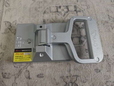 AOMAG 120 lb Magnetic Sheet Handler Lifting Magnet with Release Holder, 720 lbs