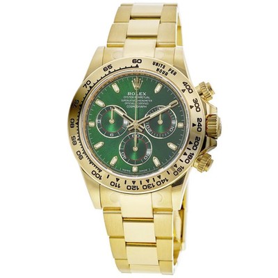 New Rolex Cosmograph Daytona Yellow Gold Automatic Men's Watch 116508-0013
