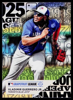 2025 Topps #TG-7 Vladimir Guerrero Jr. Training Grounds Toronto Blue Jays