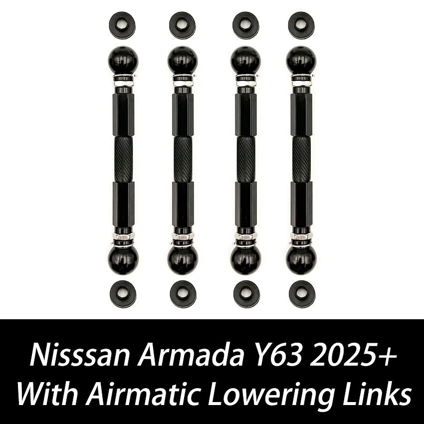 Módulo de eslabones reductores de suspensión neumática ajustable para Nissan Armada Y63 2025+ Foto 2 de 4