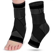 1PC Pressurized Bandage Ankle Protector Sport Anklet Support Foot Strap Nylon Kn