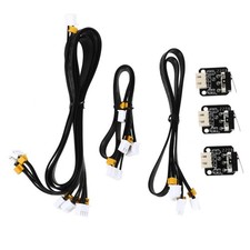 3 Pcs Stepper Motor Cord Plastic Stepping Cable Extension Extruder Cables
