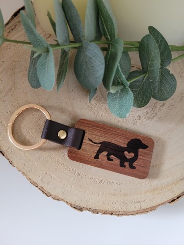 Dackel Schlüsselanhänger | Dackel Geschenk | Geschenk Dackelbesitzer - Bild 7 von 7