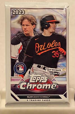 2023 Topps Chrome Baseball  Cards  MVP Buyback  - 5 Cards Per Pack