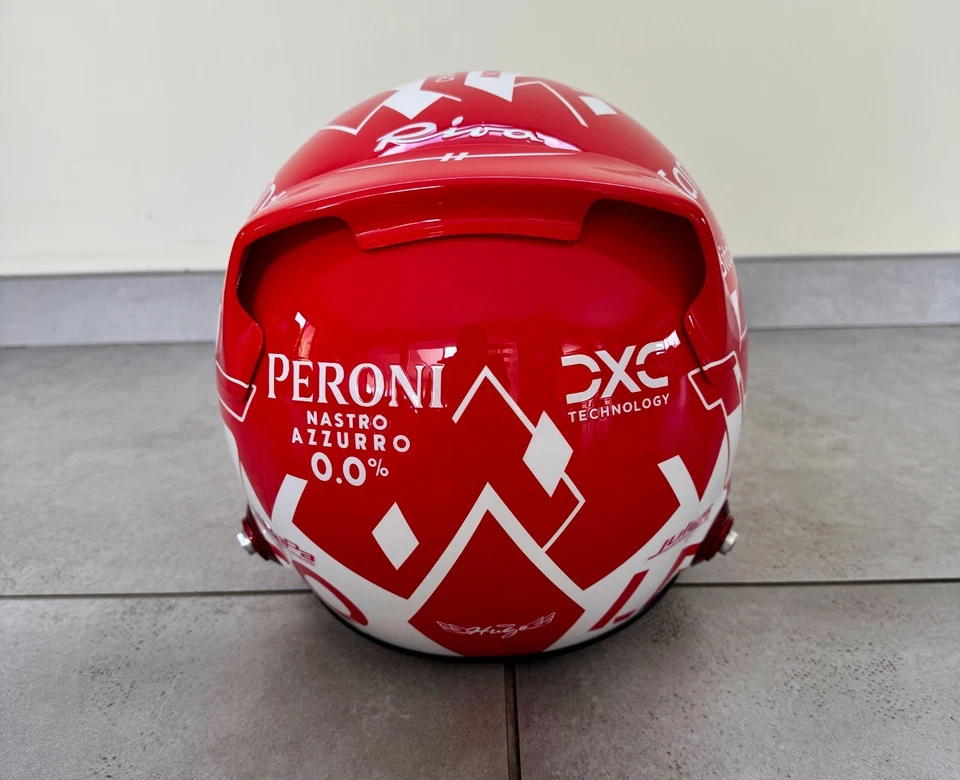 Casque Charles Leclerc 1:1 Monaco 2024 GP signé  - Photo 4/4