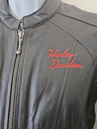 NEU MIT ETIKETT DAMEN HARLEY DAVIDSON KLASSISCHE REITJACKE GRÖSSE SMALL - Bild 3 von 10