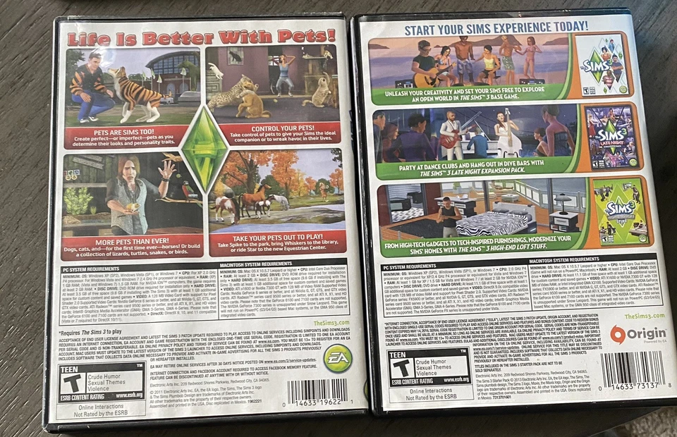 Los Sims 3 Starter and Pets Pack - PC/Mac Falta 1 Disco - Sin probar Foto 2 de 4