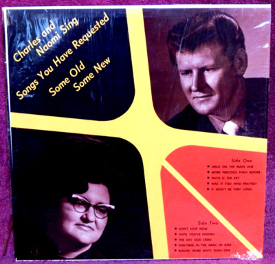 Charles and Naomi Sing Songs You Have Requested LP PLAY GRADED Fully Tested