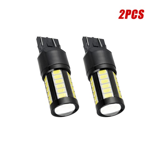 2/4x 7443 7440 White LED Bulb Daytime Running Light DRL for Chevy Silverado 1500 - Picture 11 of 12