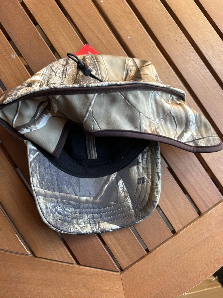 MANZELLA MENS WOODSMAN CONVERTIBLE BALLCAP EAR FLAPS  HUNTING HAT REALTREE - Image 2 of 4