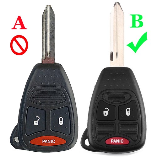 Fit Chrysler Dodge Jeep 3 Button Remote Smart Key Fob Silicone Skin Case Cover - Picture 3 of 31