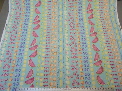 Waverly Exclusive Two by Two Collection Parfait Fruit Cotton Linen Fabric