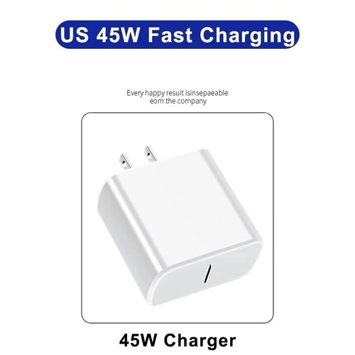 45W Fast Charger USB C Phone Adapter For Samsung Galaxy S23 S24 S25 Ultra A55 A3 - Picture 13 of 13