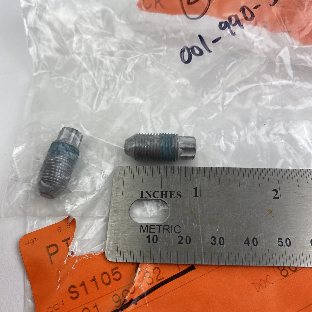 2-pack of Genuine Mercedes-Benz OEM Lower Strut Screw Bolts 001  