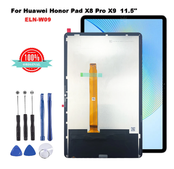 D&agrave;nh Cho Huawei Honor Pad X8 Pro X9 ELN-W09 M&agrave;n H&igrave;nh LCD Bộ Số H&oacute;a M&agrave;n H&igrave;nh Cảm Ứng K&iacute;nh Lắp R&aacute;p