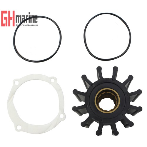 Impulsor de bomba de agua flexible motor Indmar 250, 285, 285R11 interior marino NUEVO - Imagen 7 de 7