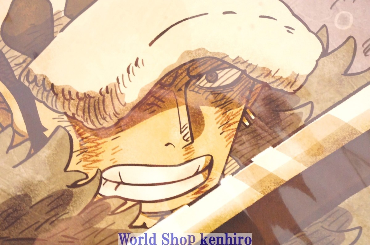 ONE PIECE WANTED POSTER TRAFALGAR D. WATER LAW OFFICIAL MUGIWARA