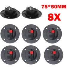 8X Screw In Terminal Cup For Car Audio Stereo Speaker Box Cabinet Enclosure US