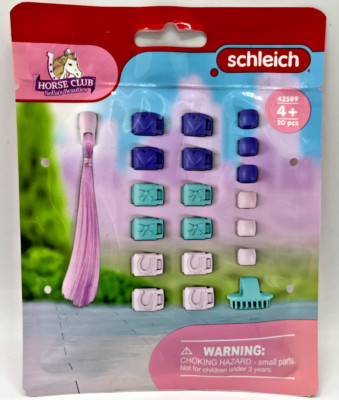 Schleich Sofia s Beauties 42589 Haar Accessoires Set Haarclips Perlen Strähne 4+