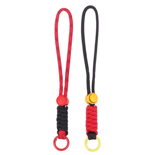 1PC Color combination knot mobile phone lanyard creative short braided lanyard - 第 6/26 張圖片