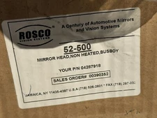 Rosco Non-Heated Bus Boy Mirror Head 12” / Mirror Lite, Tunnel Mount 52-500