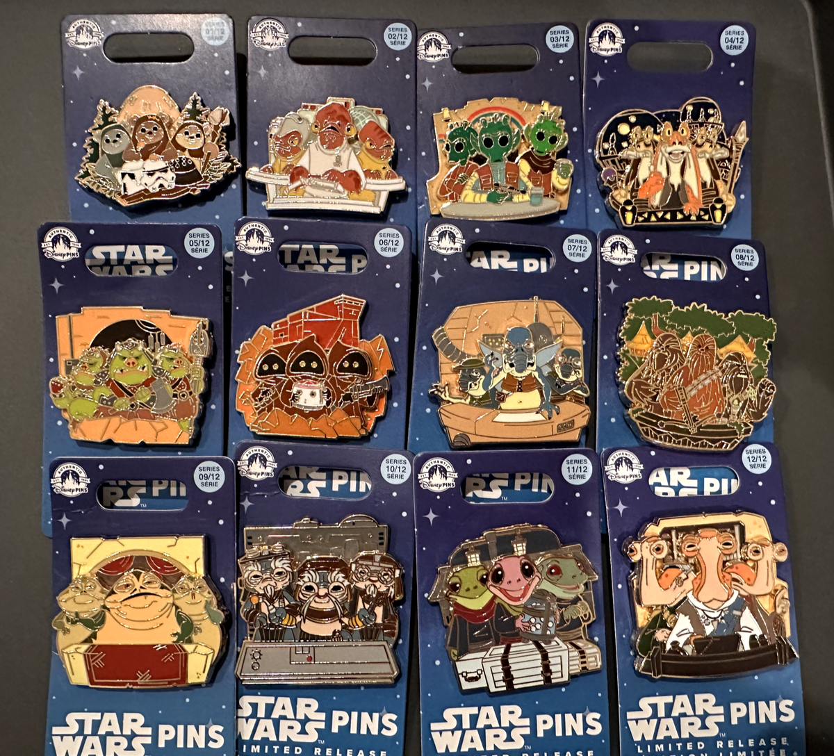 Brand New Disney Pin 2024 Star Wars Monthly Series LR Pins