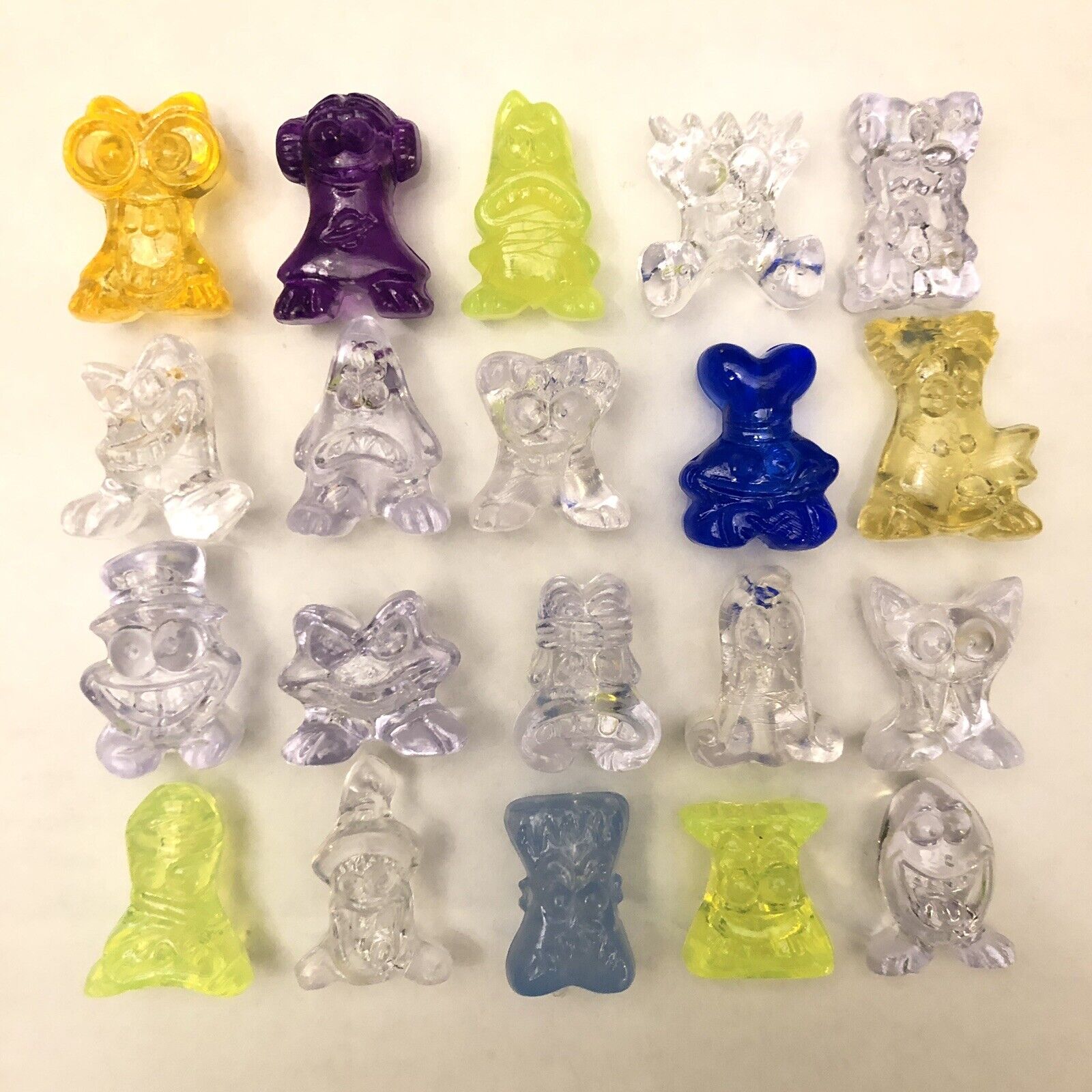 07 Original Gogo´s Crazy Bones 90´s Coca-Cola Gelouco Hielocos Brazil  Jellies