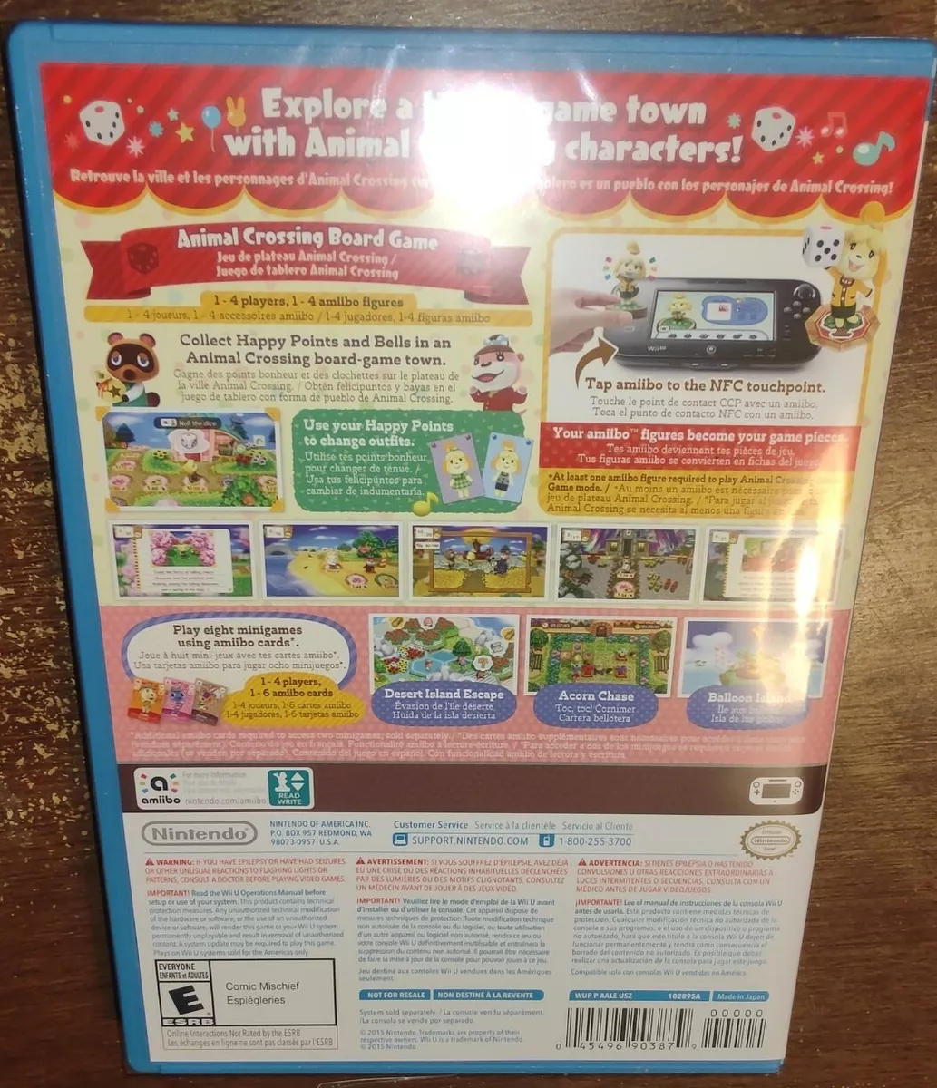 Animal Crossing Amiibo Festival, Nintendo, Nintendo Wii U, 045496903817 