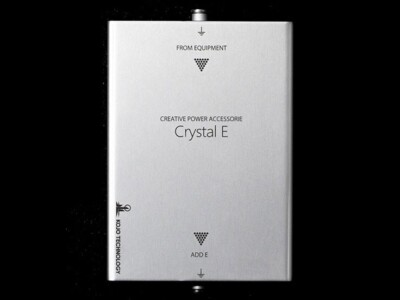 KOJO Crystal E Audio Virtual Earth Silver Genuine product New