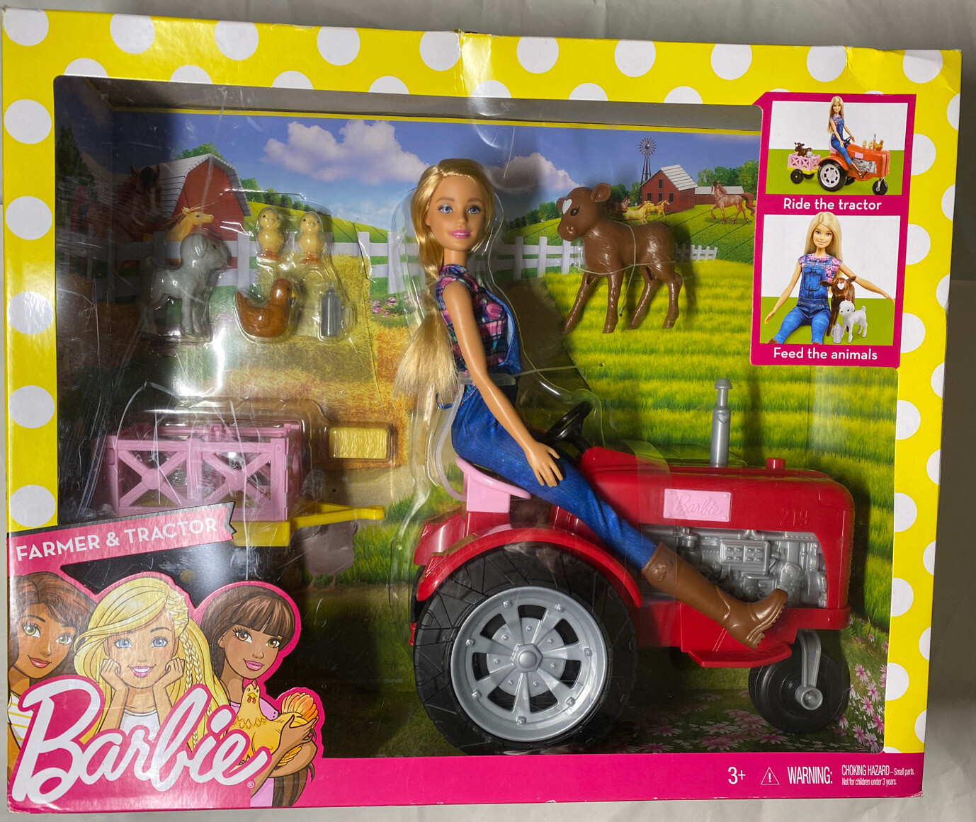 barbie tractor
