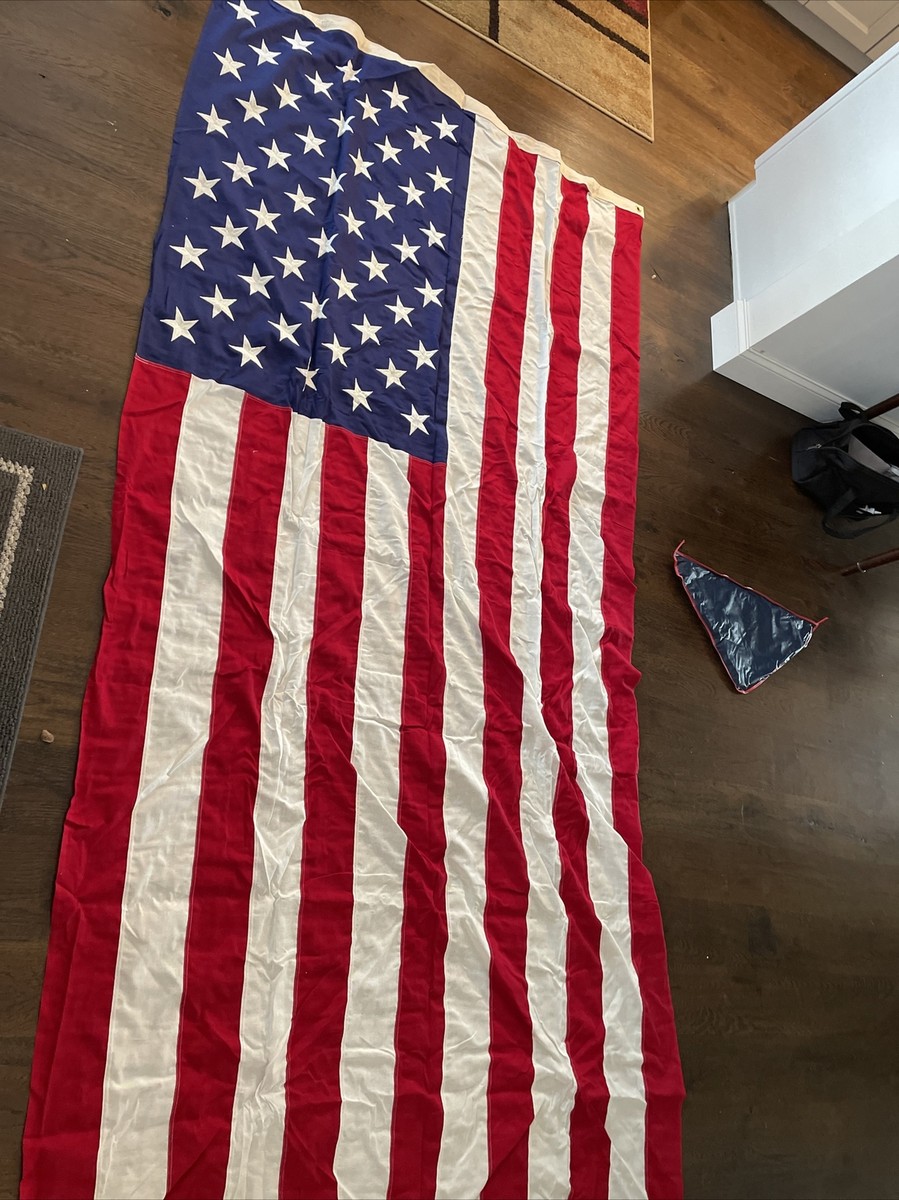 Vintage VALLEY FORGE FLAG 9'9”X 4'10” With Case | eBay