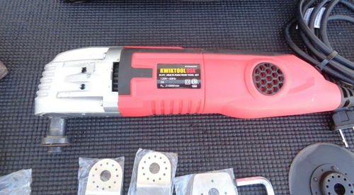 KWIKTOOLUSA Electric Oscillating Multi Function Tool w/Accessories - Picture 2 of 9