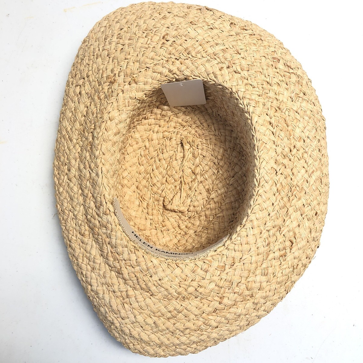 Helen Kaminski Classic 5 Bretton Straw Hat Summer Bow Flower  display picture 1