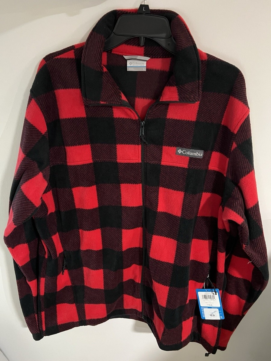 Columbia Steens Mountain Printed Full-Zip Fleece Jacket Bufflo