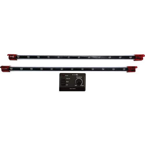 12" TWIN PACK LED BARS RED - Bild 8 von 8